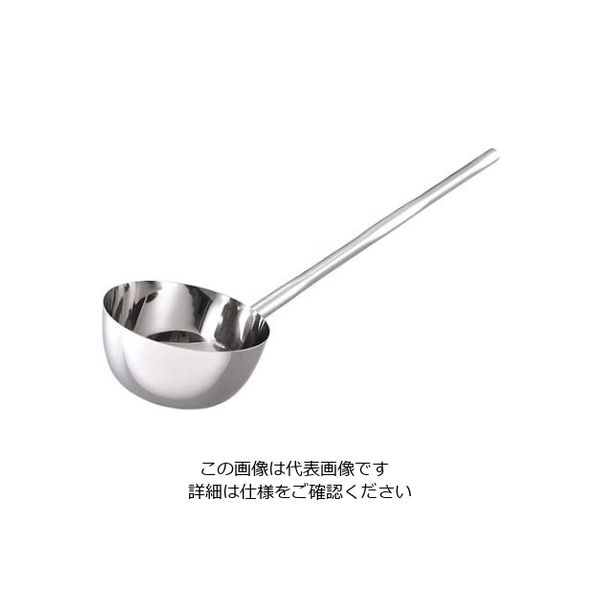 神子島製作所 18ー8 長柄付ひしゃく楕円グリップ 21cm(2.82L)柄長75cm 61-6560-42 1個（直送品）