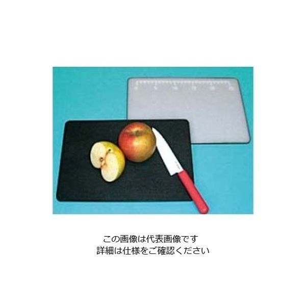 江部松商事 積層 黒・白まな板 目盛り入(両面シボ付) 61-6640-23 1個（直送品）