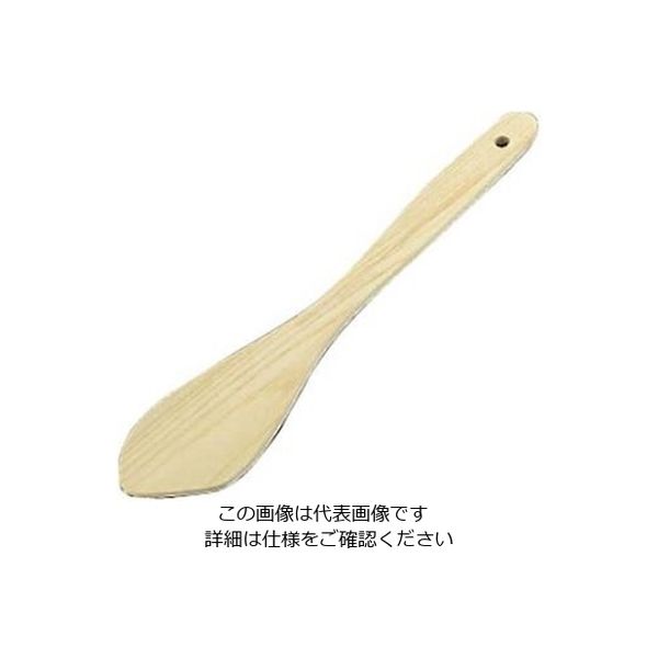 江部松商事 木製 調理ヘラ 半丸 61-6648-49 1個（直送品）