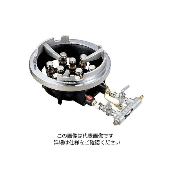 江部松商事 サントク ジャンボ ガスコンロ TG型 TGー9J 13A 61-6669-35 1個（直送品）