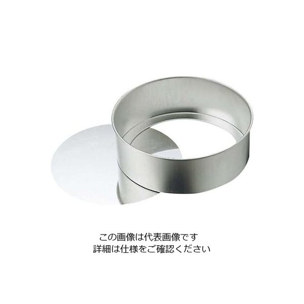 江部松商事 ブリキ デコレーション型 底取 21cm 61-6673-44 1個（直送品）