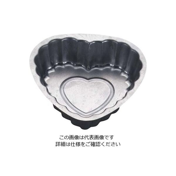 タイガークラウン ケーキ焼型 ハート No.2354 61-6692-28 1個（直送品）