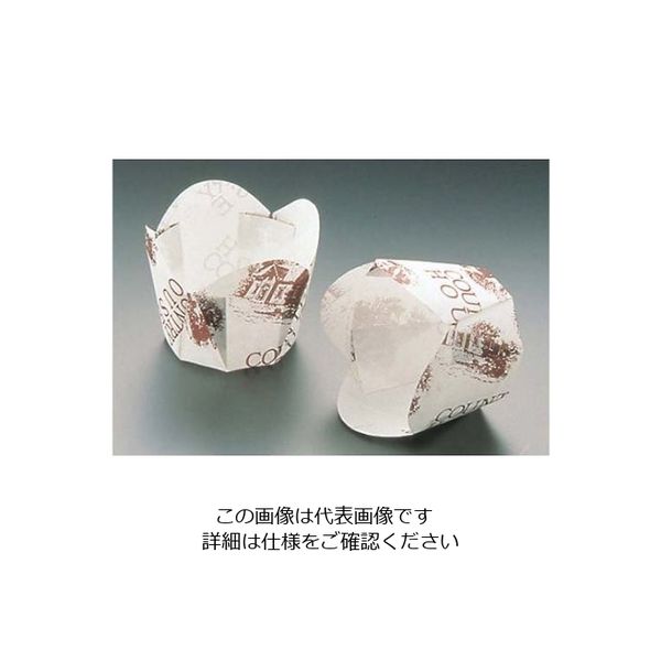 天満紙器 チューリップカップ(100枚入)白 Mー304 φ50 61-6693-20 1組(100枚)（直送品）