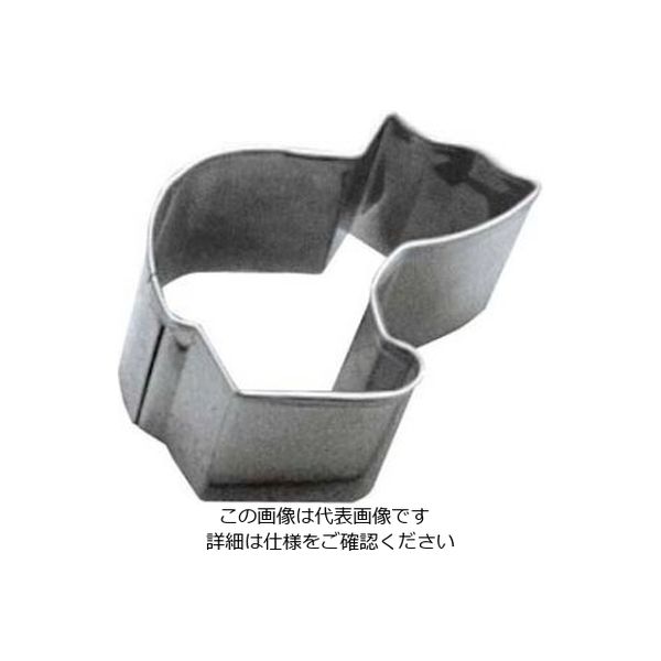 タイガークラウン ステンレス 動物抜型 クマ No.1289 61-6698-16 1個（直送品）