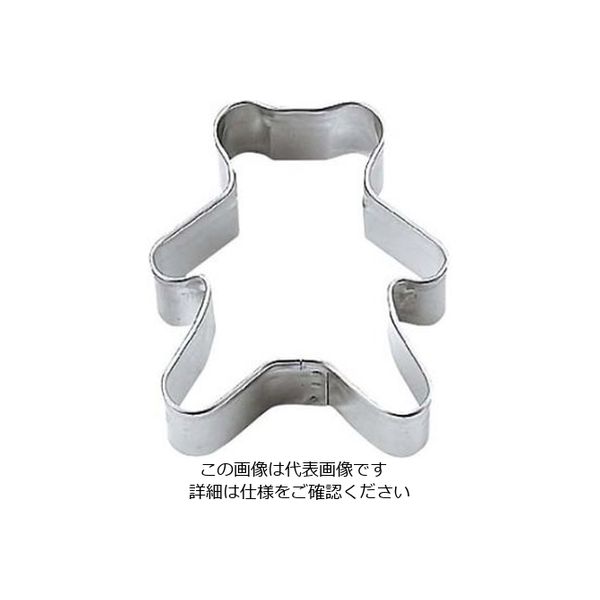 タイガークラウン 18ー8 動物抜型 ベアー(熊) No.1303 61-6698-17 1個（直送品）