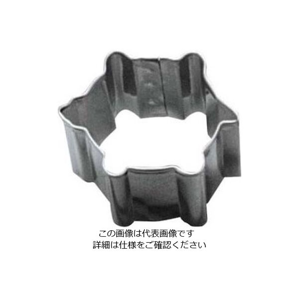 タイガークラウン ステンレス 動物抜型 カメ No.1281 61-6698-08 1個（直送品）