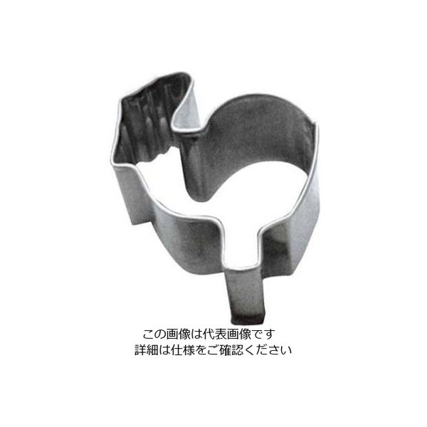 タイガークラウン ステンレス 動物抜型 ニワトリ No.1286 61-6698-13 1個（直送品）