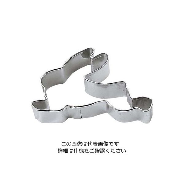 タイガークラウン 18ー8 動物抜型 跳兎(ウサギ)No.1080 61-6698-20 1個（直送品）