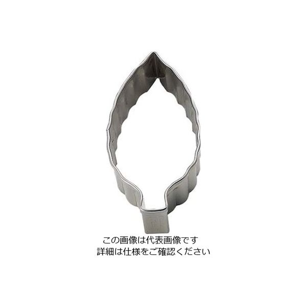 タイガークラウン 18ー8 抜型 木の葉 小 No.1302 61-6698-27 1個（直送品）