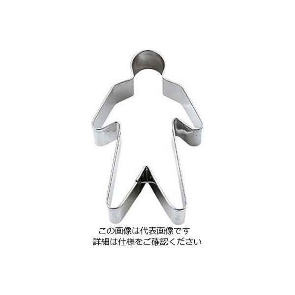 タイガークラウン 18ー8 人形抜型 ジェントルマン 大 No.1069 61-6698-29 1個（直送品）