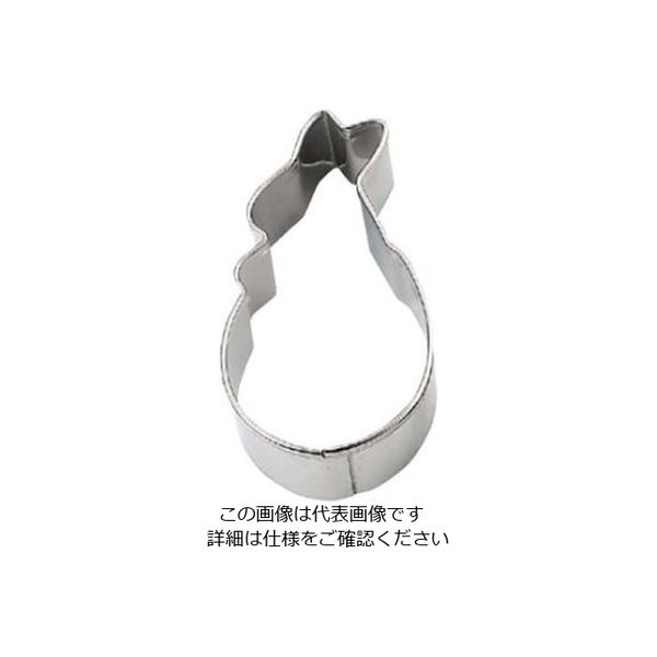 タイガークラウン 18ー8 クッキー抜型 立兎 No.1079 61-6698-37 1個（直送品）