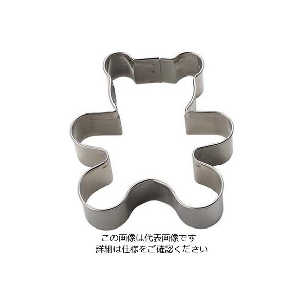 タイガークラウン 18ー8 クッキー抜型 ベアー No.1946 61-6698-36 1個（直送品）