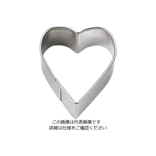 タイガークラウン 18ー8 バラエティー抜型 ハート No.1290 61-6698-63 1個（直送品）