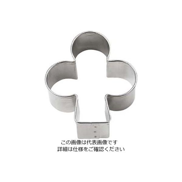 タイガークラウン 18ー8 バラエティー抜型 クローバー No.1291 61-6698-64 1個（直送品）