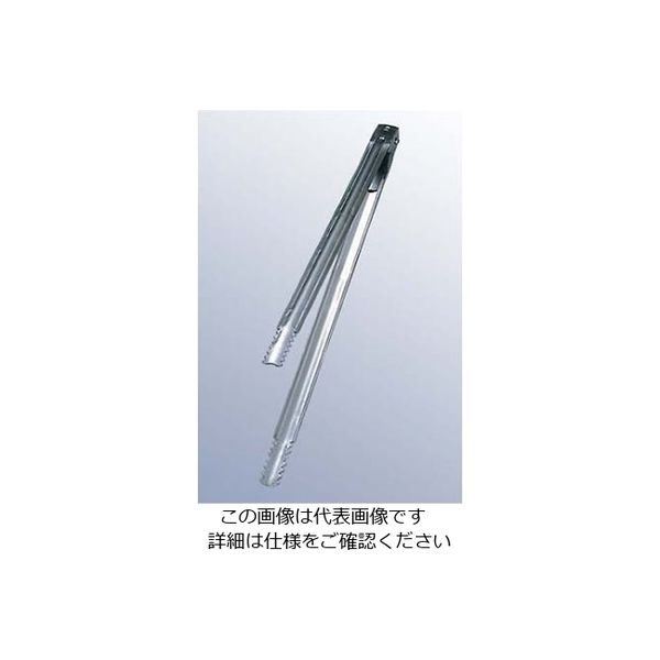 江部松商事 18ー0 バネ付 炭バサミ 30cm 61-6705-18 1個（直送品）