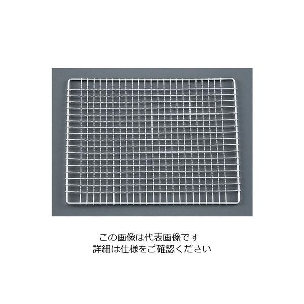 永田金網製造 亜鉛引 焼アミ(270×210) 61-6706-08 1個（直送品）