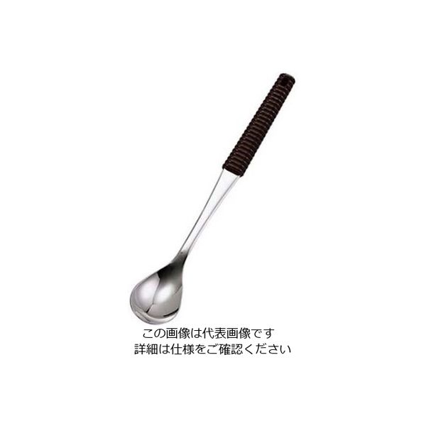 ワダコーポレーション 味道楽 ロングスプーン 全長180 ブラウン 61-6709-16 1個（直送品）