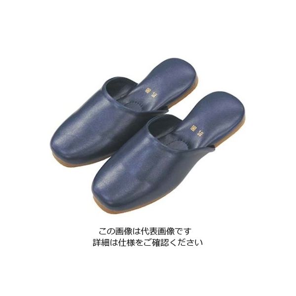 アズワン 抗菌 スリッパ クラウンSP 1076 ブルー 61-6726-94 1足（直送品）