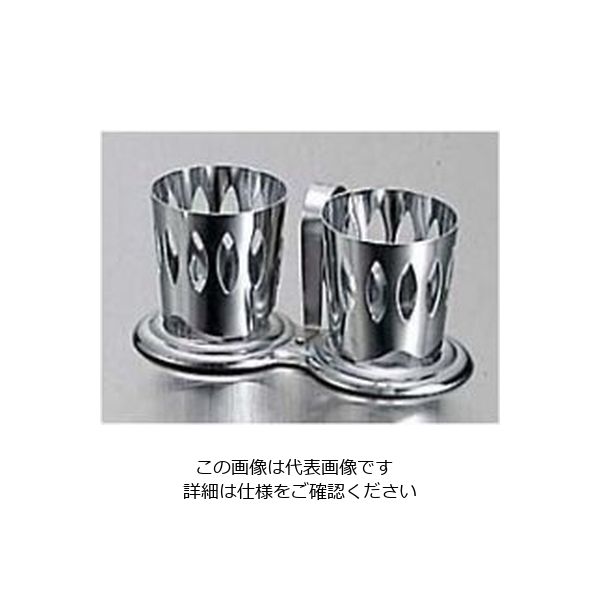 玉虎堂製作所 MA 18ー0 ソフトクリームホルダー ダブル 61-6718-91 1個（直送品）