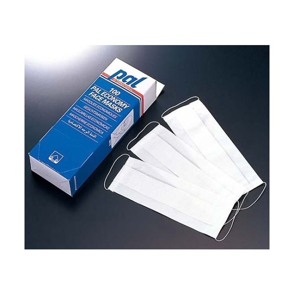 Pal パル エコノミーフェイスマスク(100枚入)N49110C 61-6723-22 1組(100枚)（直送品）