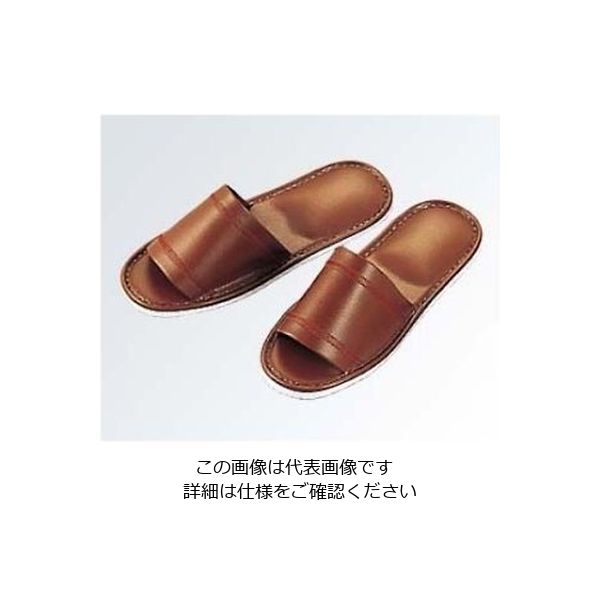 江部松商事 スリッパ Sー1270L ブラウン(013) 61-6727-12 1足（直送品）