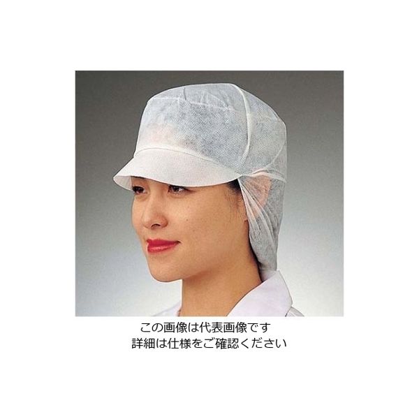 Pal スヌードキャップ(100枚入)フリーサイズ D89110 61-6728-37 1組(100枚)（直送品）