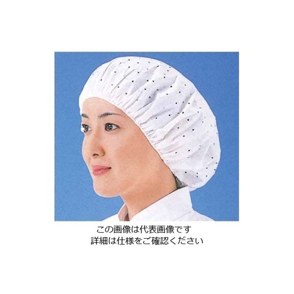 日本メディカルプロダクツ つくつく帽子（100枚入）EL-102B M ブルー 1組（100枚） 61-6728-47（直送品）