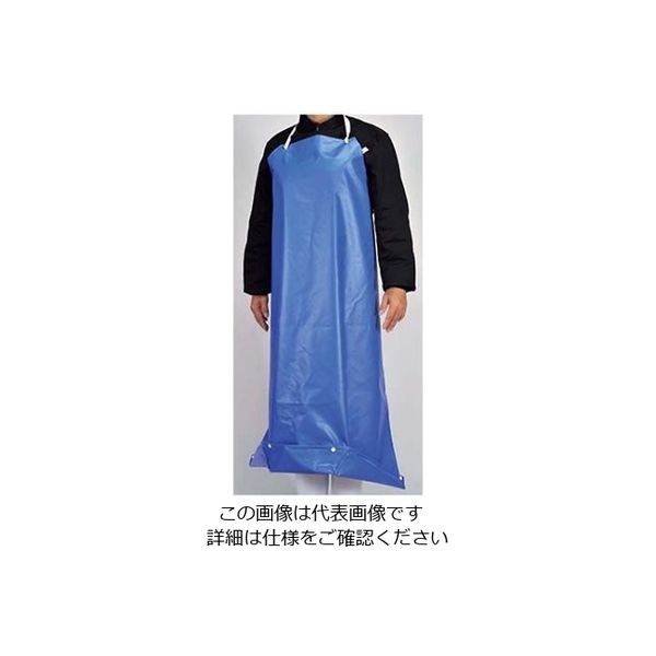 江部松商事 抗菌前掛ガードロン 共紐 L ブルー 61-6731-03 1個（直送品）