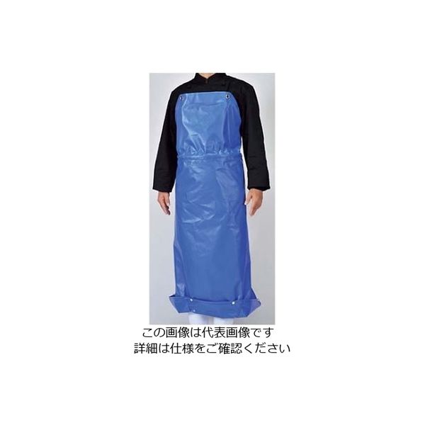 江部松商事 抗菌フィット前掛ガードロン S ブルー 61-6731-06 1個（直送品）
