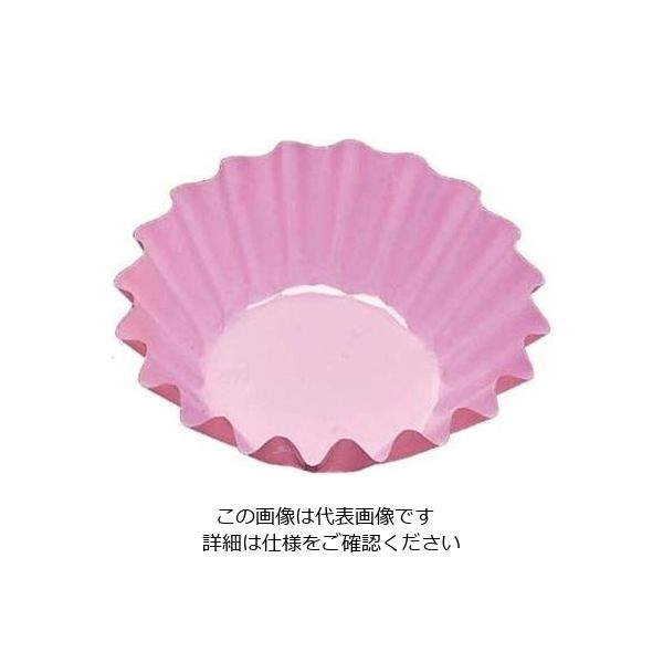アヅミ産業 ファイン・カップ(500枚入)丸型 8号深 ピンク 61-6738-11 1組(500枚)（直送品）