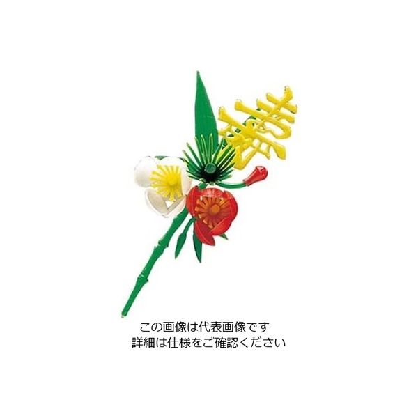 江部松商事 プリティフラワー Sー13Y 黄寿付 梅 小(150入) 61-6738-63 1組(150個)（直送品）