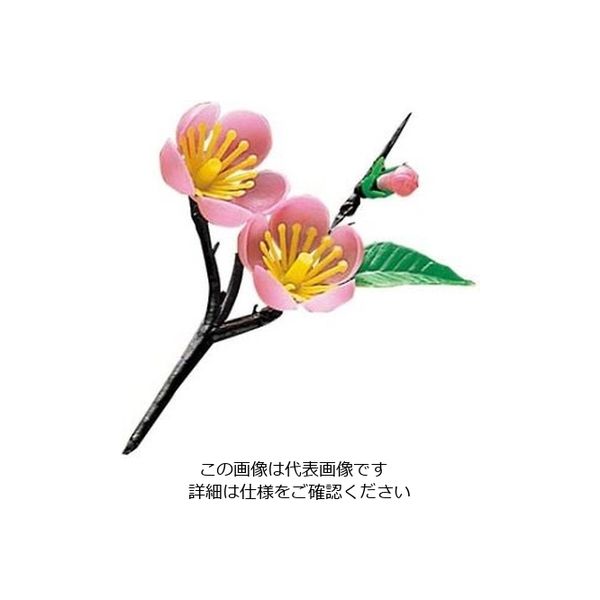 江部松商事 プリティフラワー Sー15 桃の花(300入) 61-6738-65 1組(300個)（直送品）