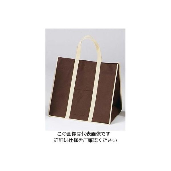 江部松商事 ファインビュー不織布バッグ(10枚入)中 ブラウン 61-6742-27 1組(10枚)（直送品）