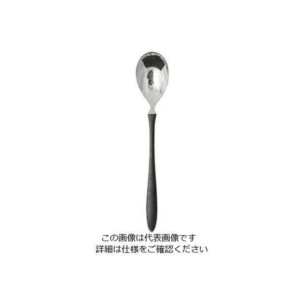 ブランシェ・アソシェ 18ー10 リモア ディナースプーン ブラック A329410 61-6761-63 1個（直送品）