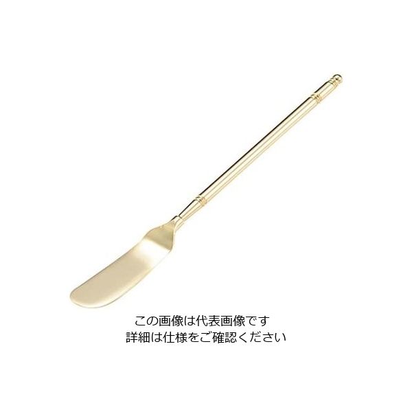 サクライ シャンポール Aタイプ バターナイフ 金 61-6761-80 1個（直送品）