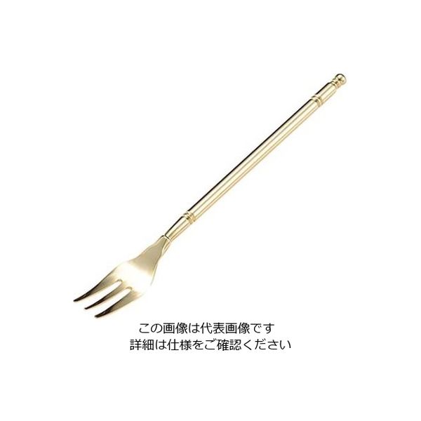サクライ シャンポール Bタイプ ヒメフォーク 金 61-6761-82 1個（直送品）