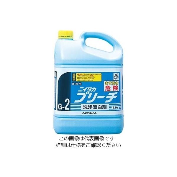 ニイタカ 除菌・漂白剤 ブリーチ 5.5kg 61-6753-32 1個（直送品）