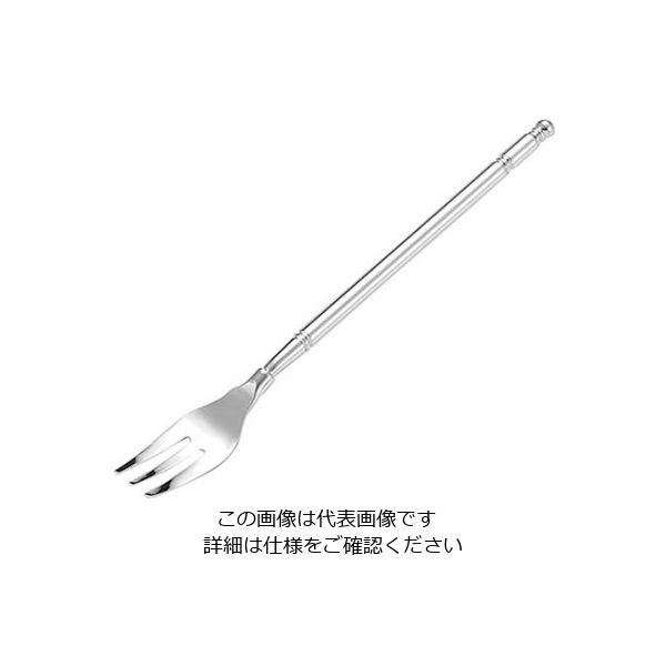 サクライ シャンポール Cタイプ ヒメフォーク 銀 61-6761-98 1個（直送品）