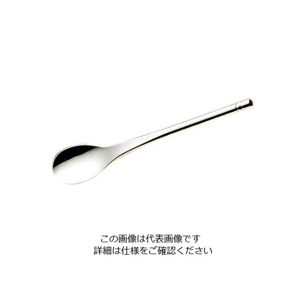 片力商事 18ー10 オスカー コーヒースプーン シルバー 61-6762-03 1個（直送品）