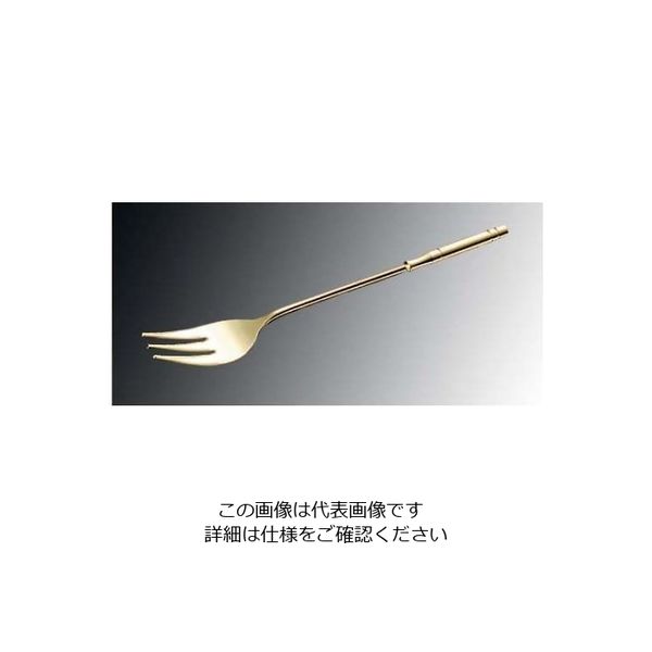 片力商事 リーゼ ヒメフォーク ゴールド 61-6762-14 1個（直送品）