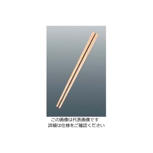 アズワン 五角形箸 L CSー250 木目白木 25cm 61-6768-83 1組（直送品）