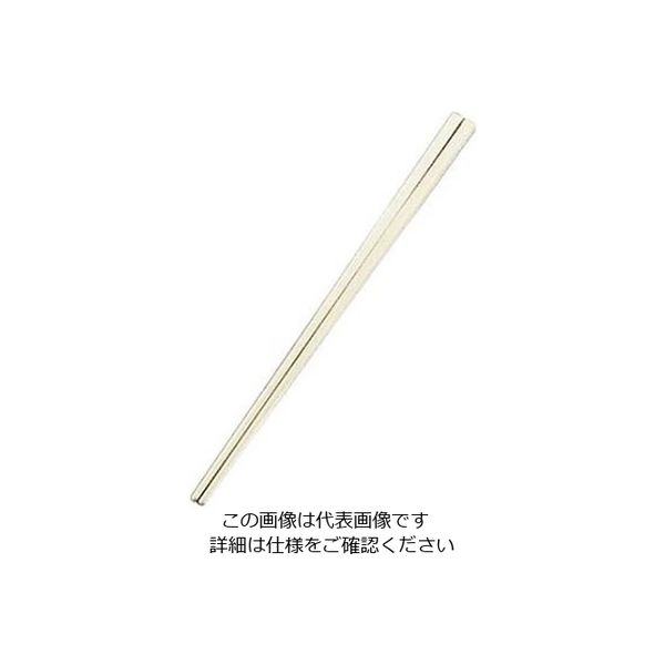 江部松商事 リサイクル箸 プレーン 25cm 白 61-6770-32 1組（直送品）