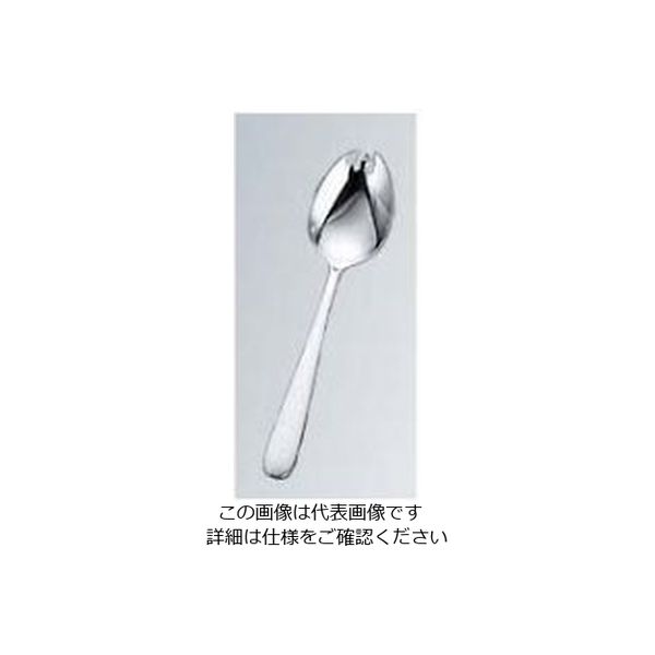 江部松商事 KK 18ー8 #4400 無地 給食スプーン 穴無 61-6764-59 1個（直送品）