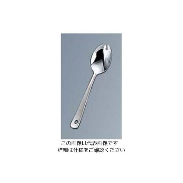 江部松商事 KK 18ー8 ライラック 給食スプーン 穴明 61-6764-63 1個（直送品）