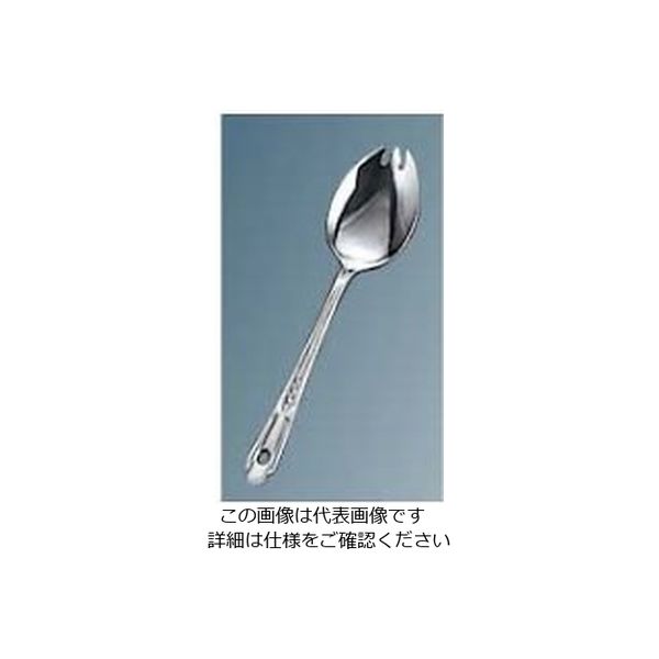 江部松商事 18ー0 流線 給食スプーン 穴明 61-6764-66 1個（直送品）