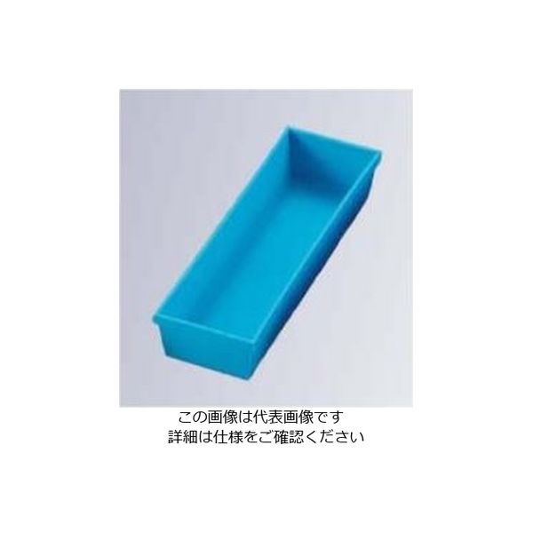 佐藤金属興業 マット カトラリーケース L ブルー 240×75×H43 1個 61-6767-11（直送品）