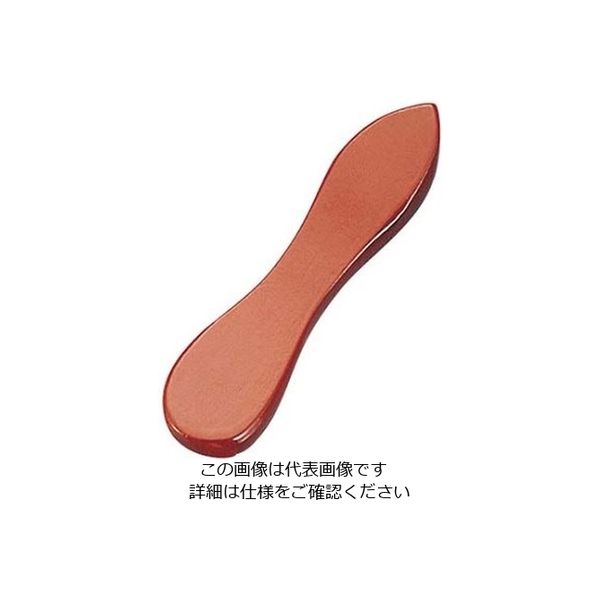 萬洋 箸置 ひょうたん 朱 61-6768-60 1個（直送品）