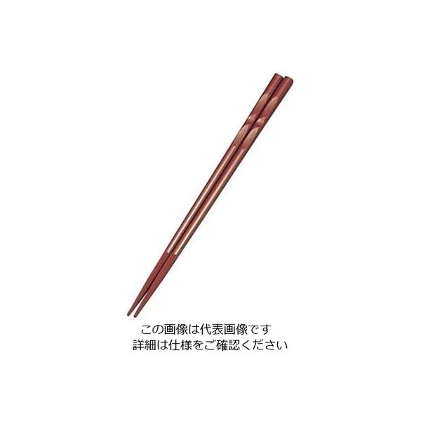 江部松商事 ポリアミド タフスティック 角 箸 あずき 525 61-6768-87 1組（直送品）