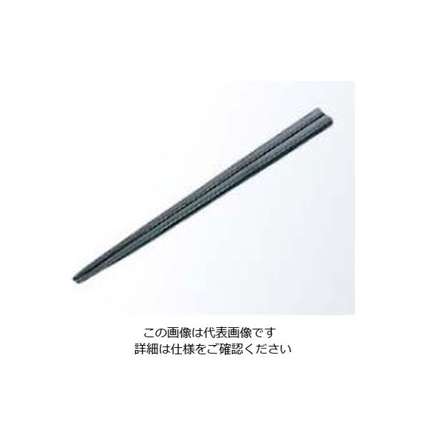 蝶プラ工業 金剛箸 19cm ブラック PPS製 61-6769-46 1組（直送品）