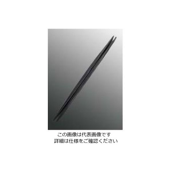 江部松商事 Reプラ卵中箸 23cm 黒(PPS製) 61-6769-83 1組（直送品）
